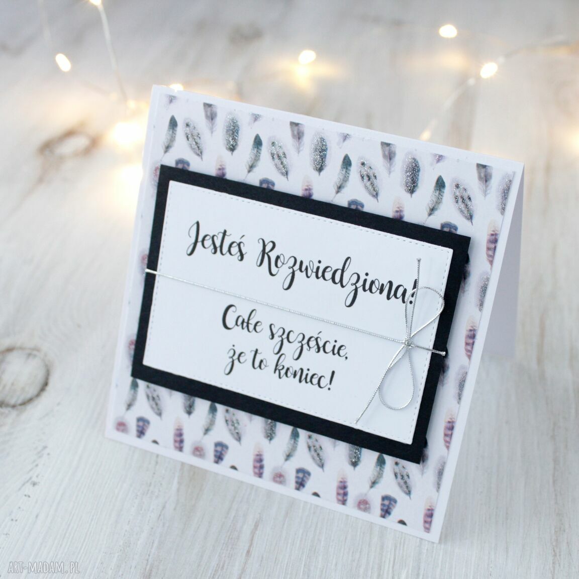 Kartka okazji rozwodu prezent rozwód prosta może