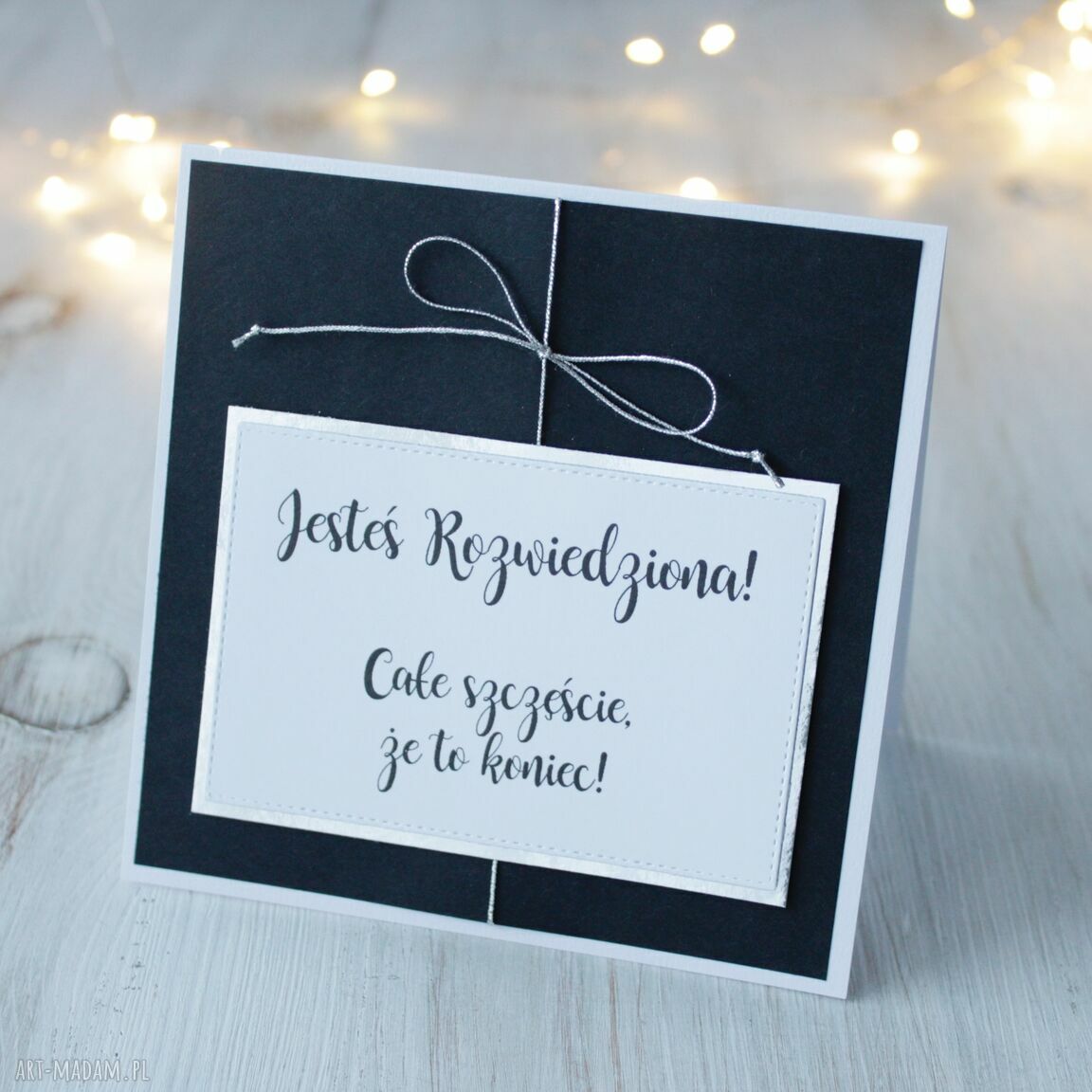 Kartka okazji rozwodu prezent rozwód prosta może