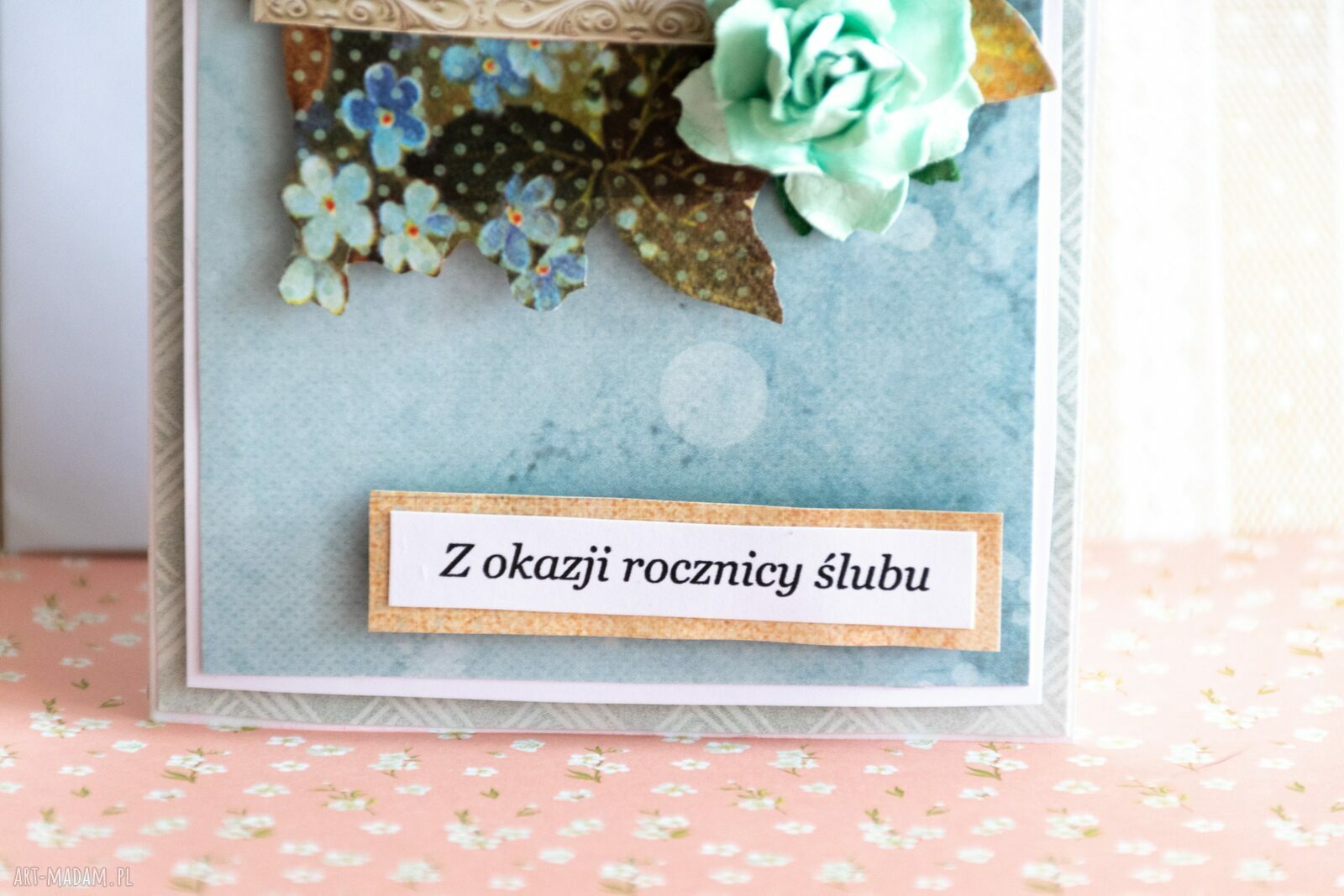 Kartka z wilkami - Z okazji rocznicy ślubu
