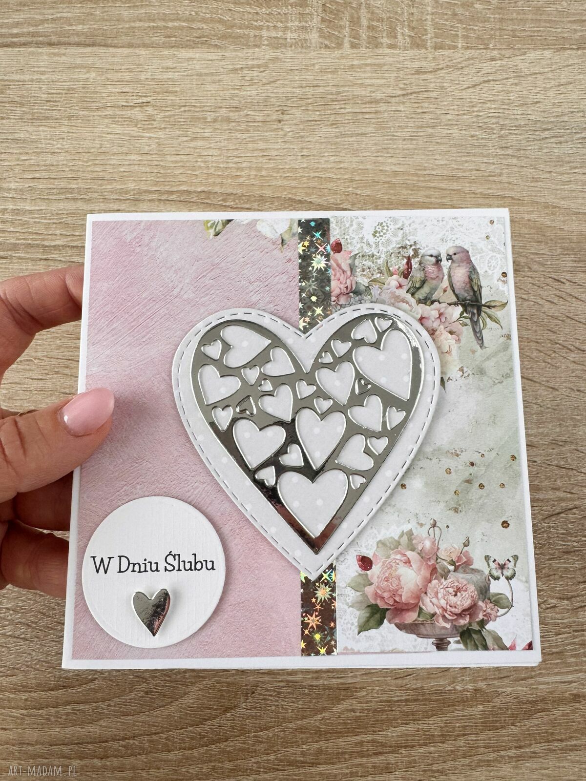 Kartka ślub wesele rocznicę gratulacje prezent życzeniami