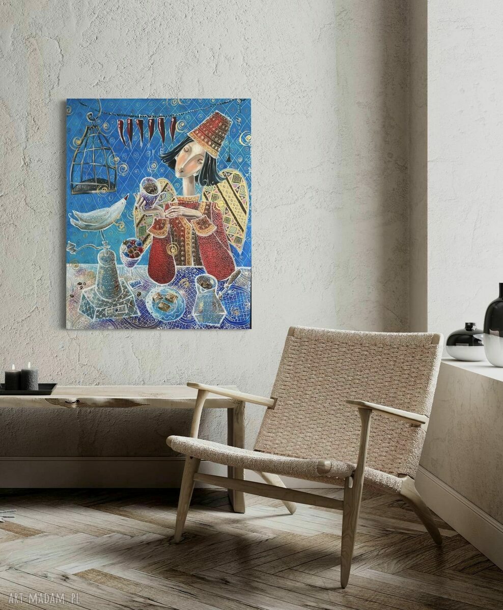 Kawa po turecku. Obraz giclee na płótnie Canvas