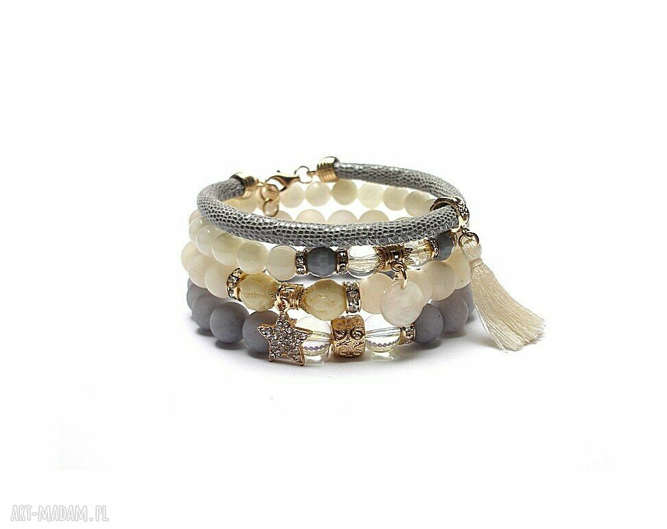 Grey and vanilla vol. 8 /14 07 20/ set HandMade
