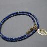 hand made naszyjniki lapis lazuli /choker/ vol. 3 szlachetna kolekcja