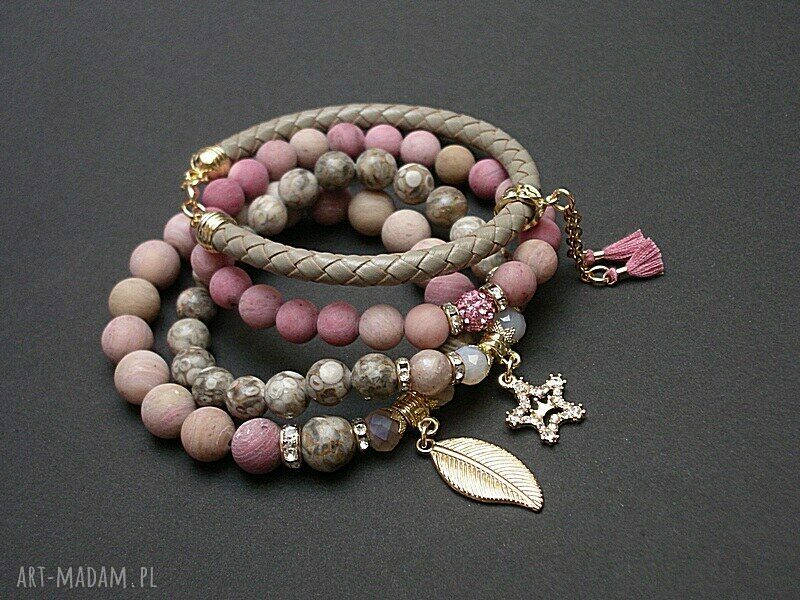 Taupe and rose vol. 5 /21 11 21/ set ręczne wykonanie