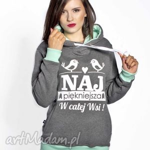 bluza grafitowa najpiękniejsza we wsi