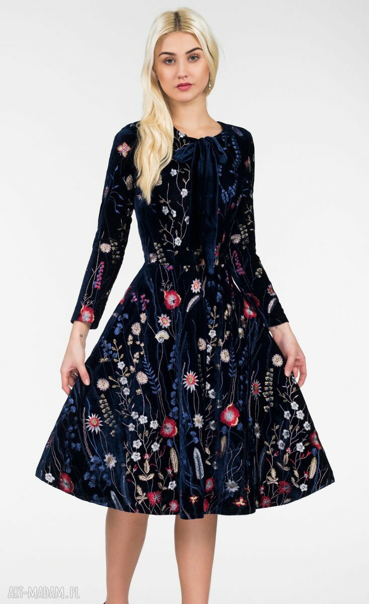Sukienka CHLOE Midi Elwira hand made
