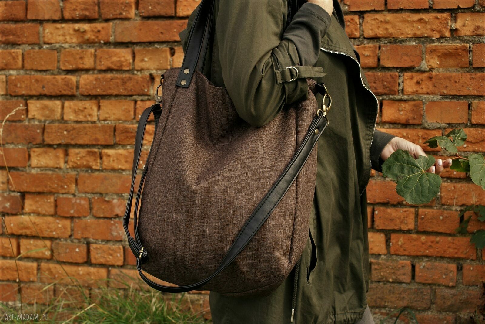 KlasIKS plecionka brąz Hand Made
