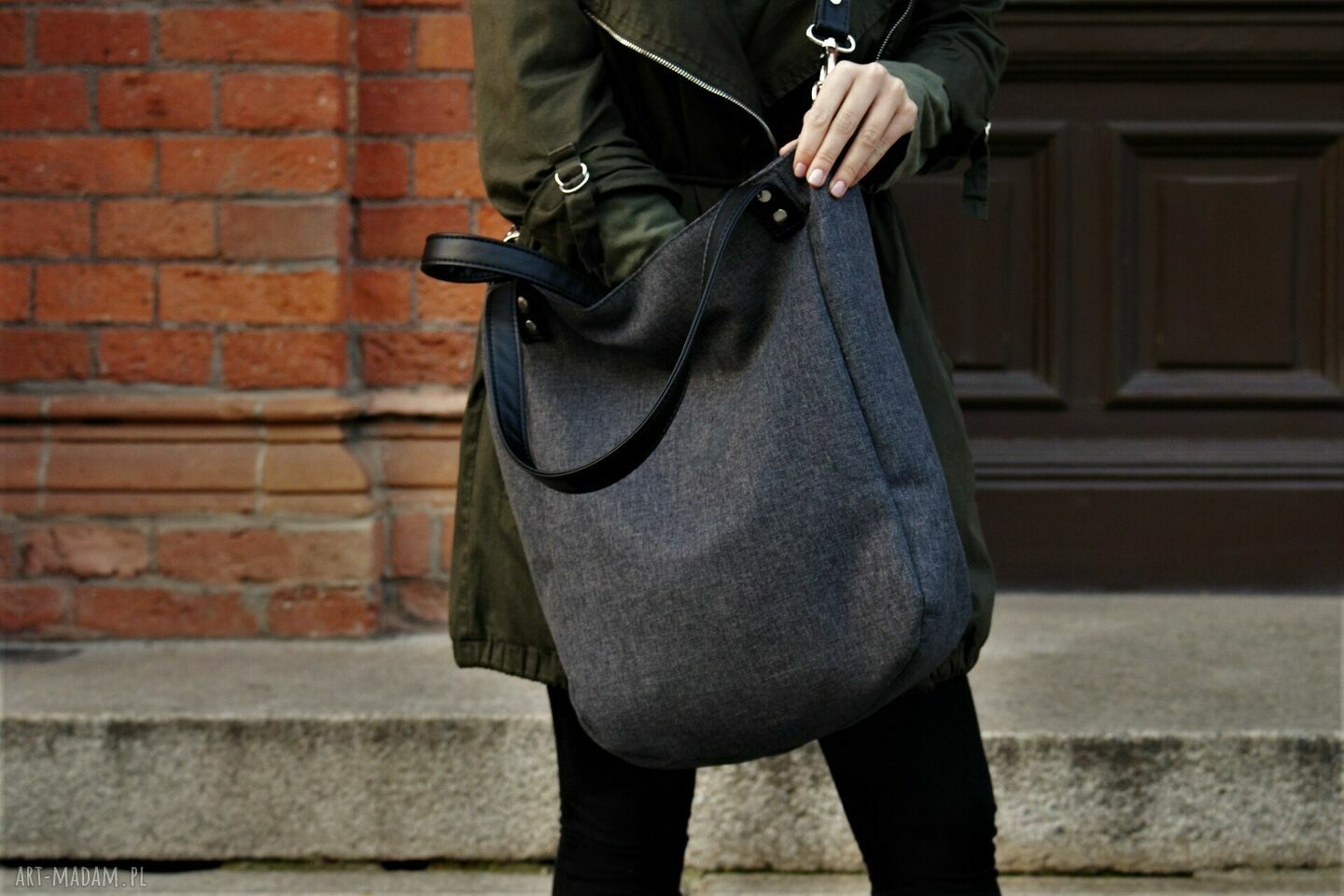 KlasIKS plecionka grafit Hand Made