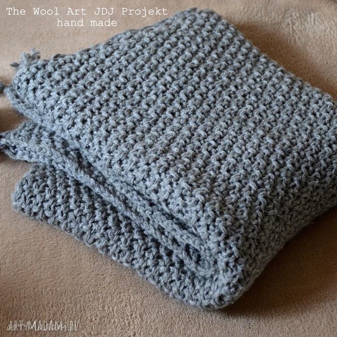 koce i narzuty: pled Zamówienie P. Magda ręcznie zrobione