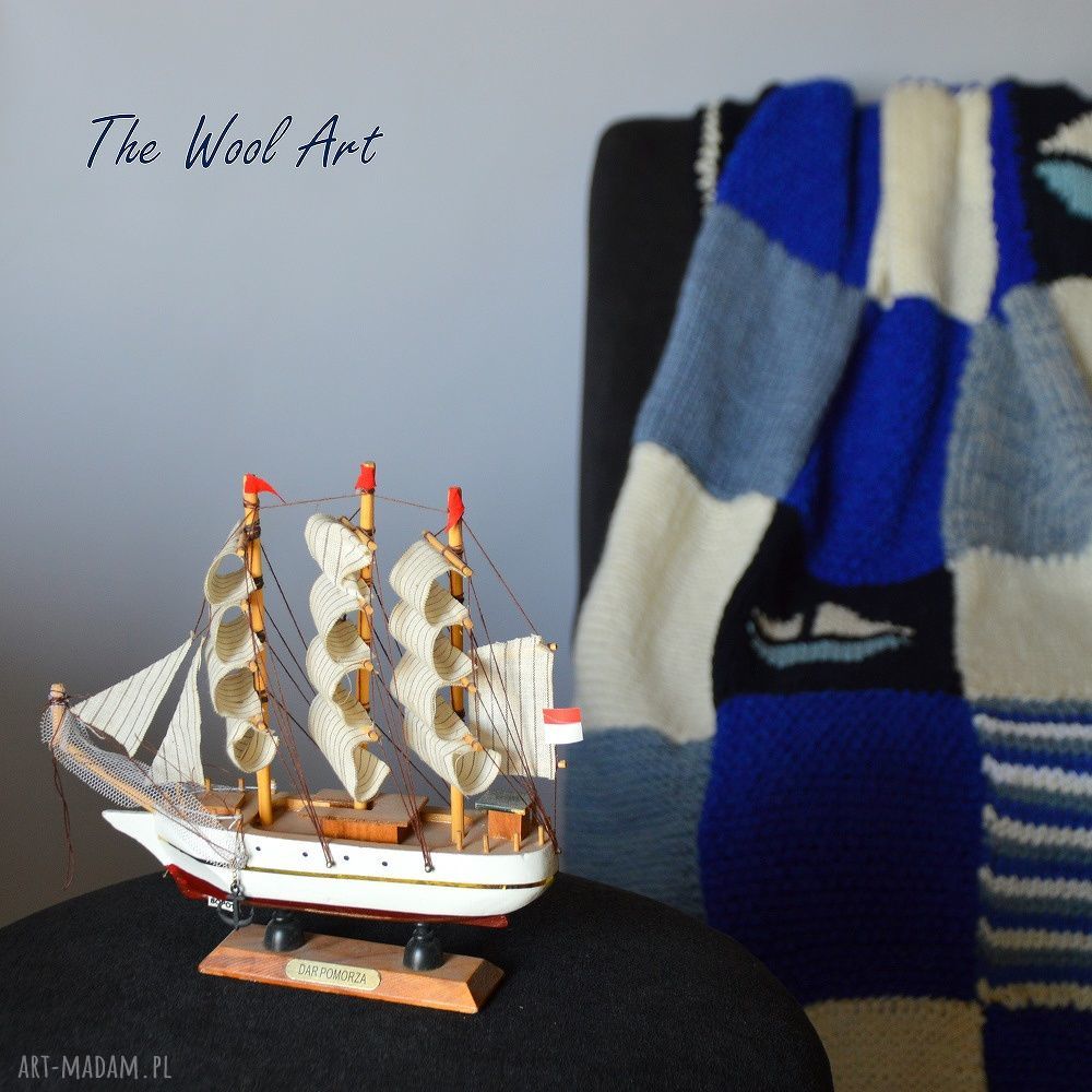 koce i narzuty: pled zamówienie Pani Małgosia handmade