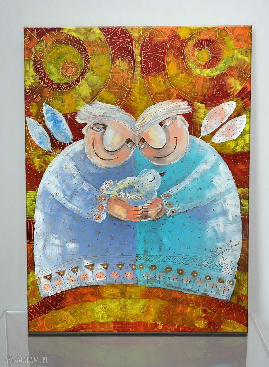 Obraz „Kochać i być kochanym” 70x100 cm na płótnie (Giclee)