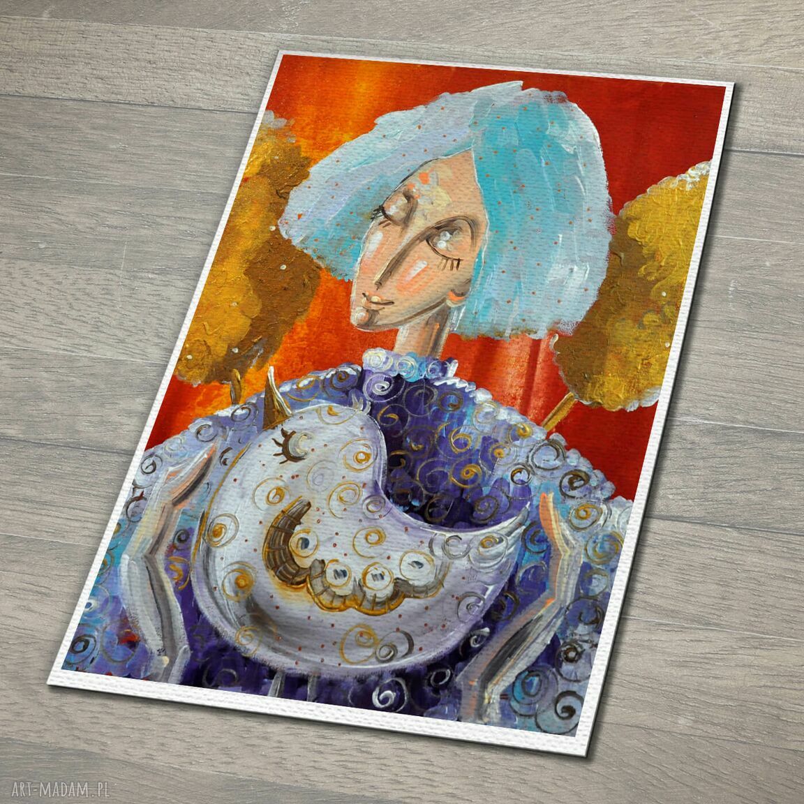Kochać znaczy czynić dobro - plakat na ścianę