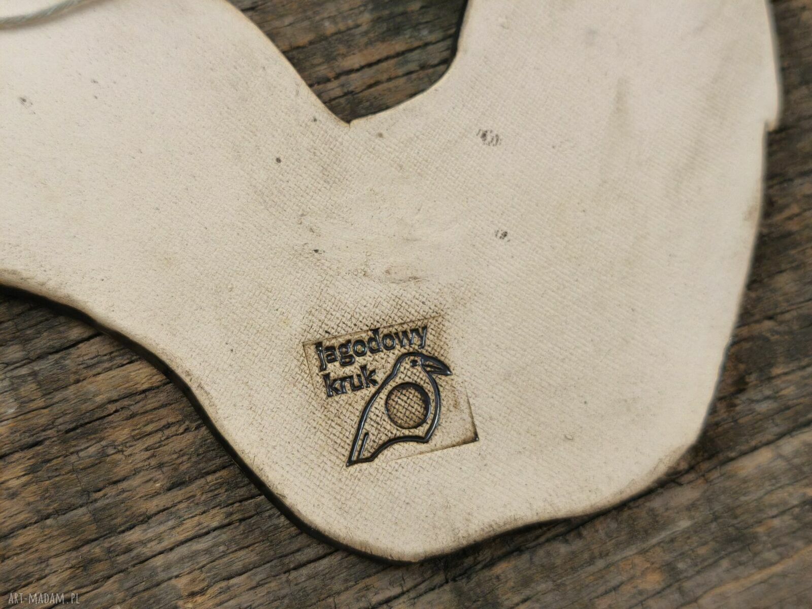 Kogut wiszący ceramiczny - rustykalna dekoracja wielkanocna