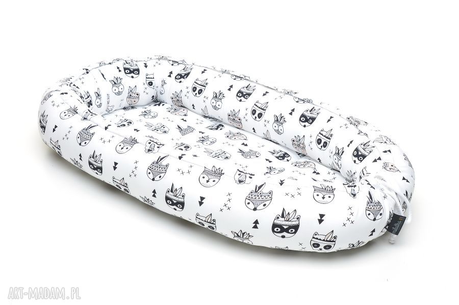 Kokon niemowlĘcy gniazdko kojec otulacz indianie wymiary zewnątrz