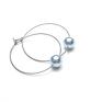 kolczyki stal alloys collection /pearls/ light