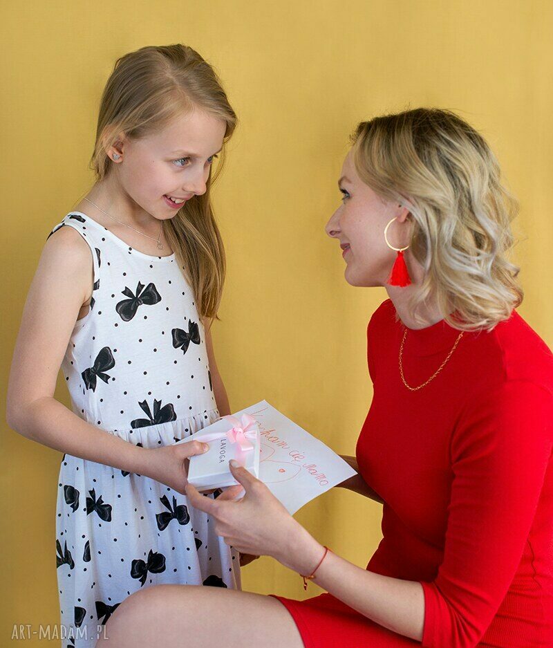 kolczyki: Kolczyki koła z chwostem BOHO Handmade