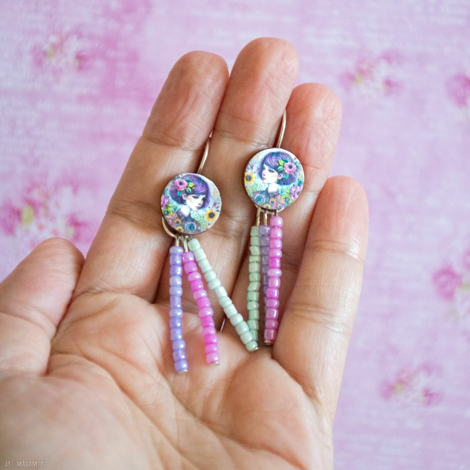 Kolczyki Rozważna czy romantyczna - boho handmade dla Ciebie