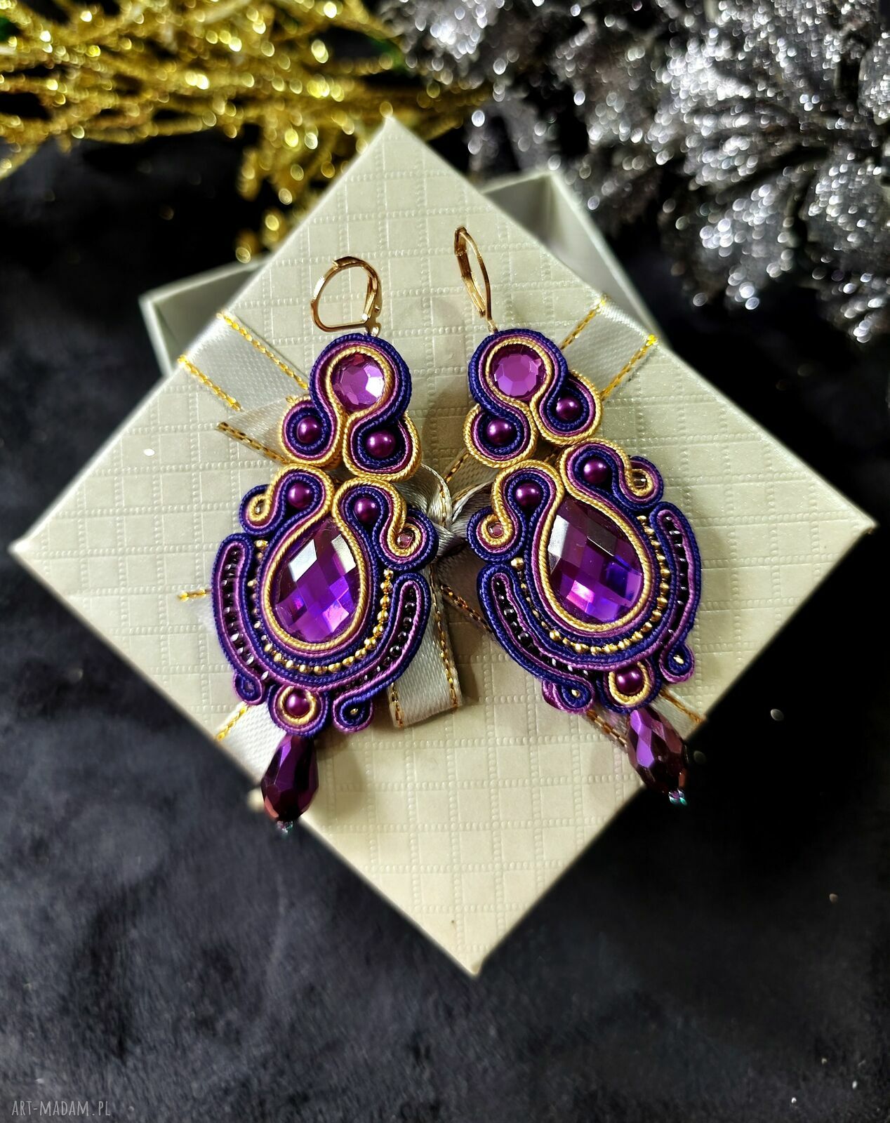 Oryginalne kolczyki handmade dla kobiet