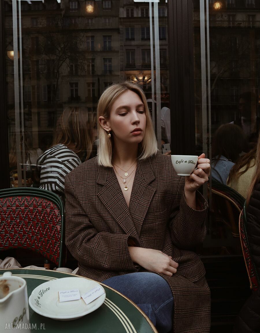 kolczyki: Kolczyki z różowego złota z medalionami Ręcznie robione