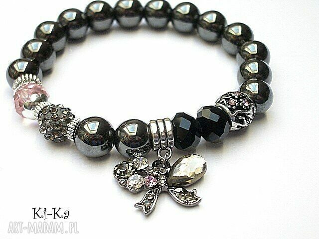 KOLEKCJA RICH GRAPHITE BOW Handmade