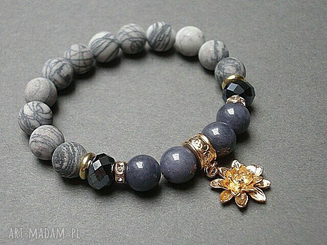 KOLEKCJA RICH GREY AND NAVY BLUE /06 2014/ ręcznie wykonane