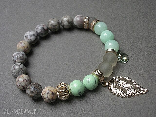 kolekcja rich taupe and mint /29.12.15/ Handmade