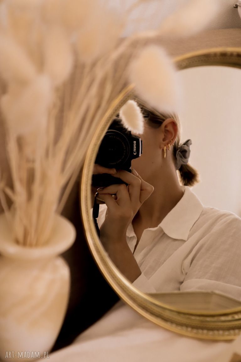 kolczyki: Srebrne półokrągłe kolczyki M autorskie