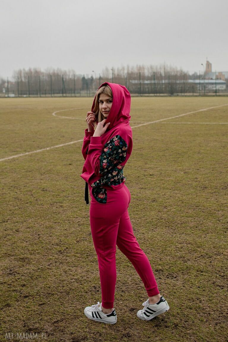 sportowe: KOMPLET DRESOWY FRANCJA HandMade