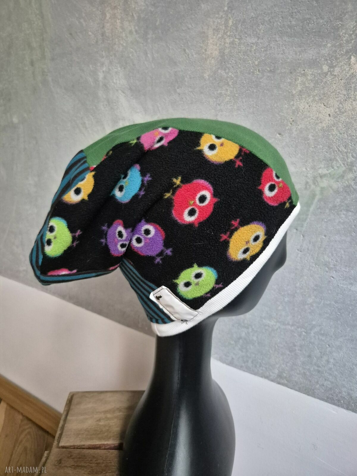 Czapka dziecięca Smerfetka boho etno folk - pokemony, rozmiar uniwersalny