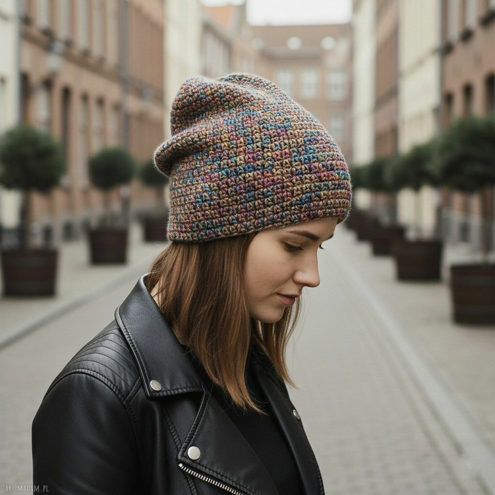 Kolorowa czapka całoroczna “all season” - cienka i bawełniana (unisex)