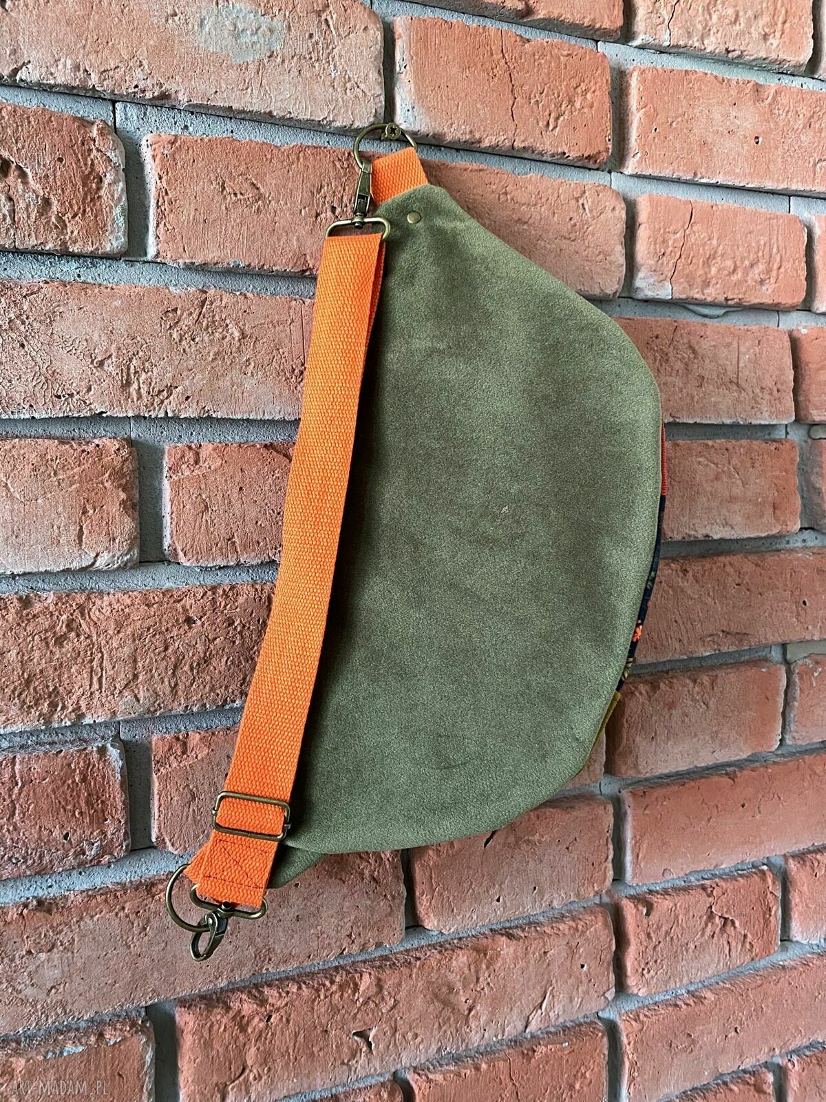 Kolorowa nerka patchwork - saszetka Madaha