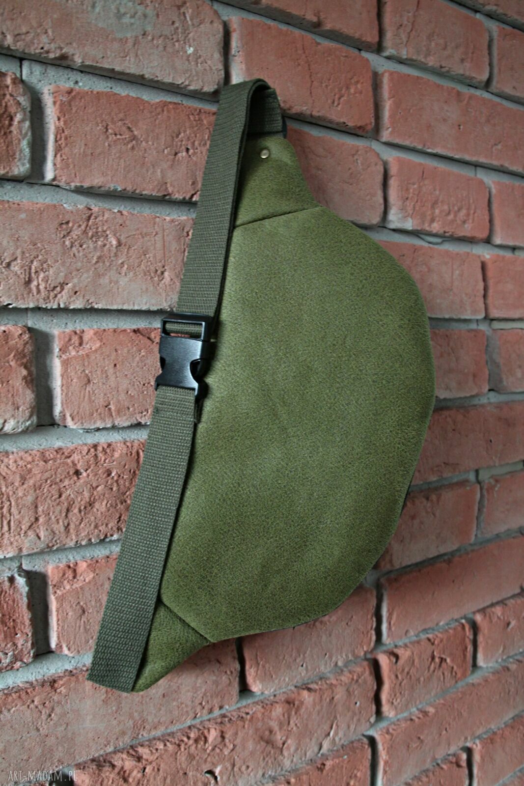 Kolorowa nerka patchworkowa - saszetka handmade na biodro i przez ramię