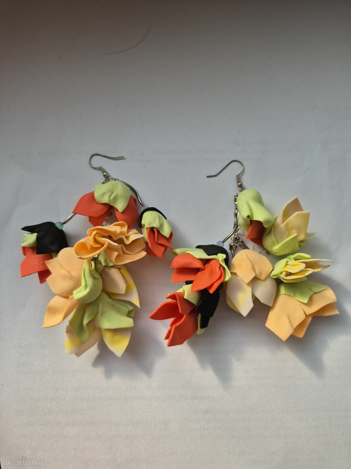 Ręcznie robione kolczyki handmade