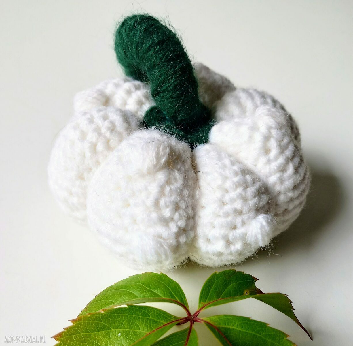 Kolorowa dynia szydełkowa handmade na Halloween i jesień - wybierz swój kolor