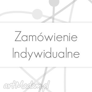 kolorowe materiałowe kolczyki - zamówienie indywidualne