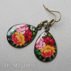 rose garden earrings