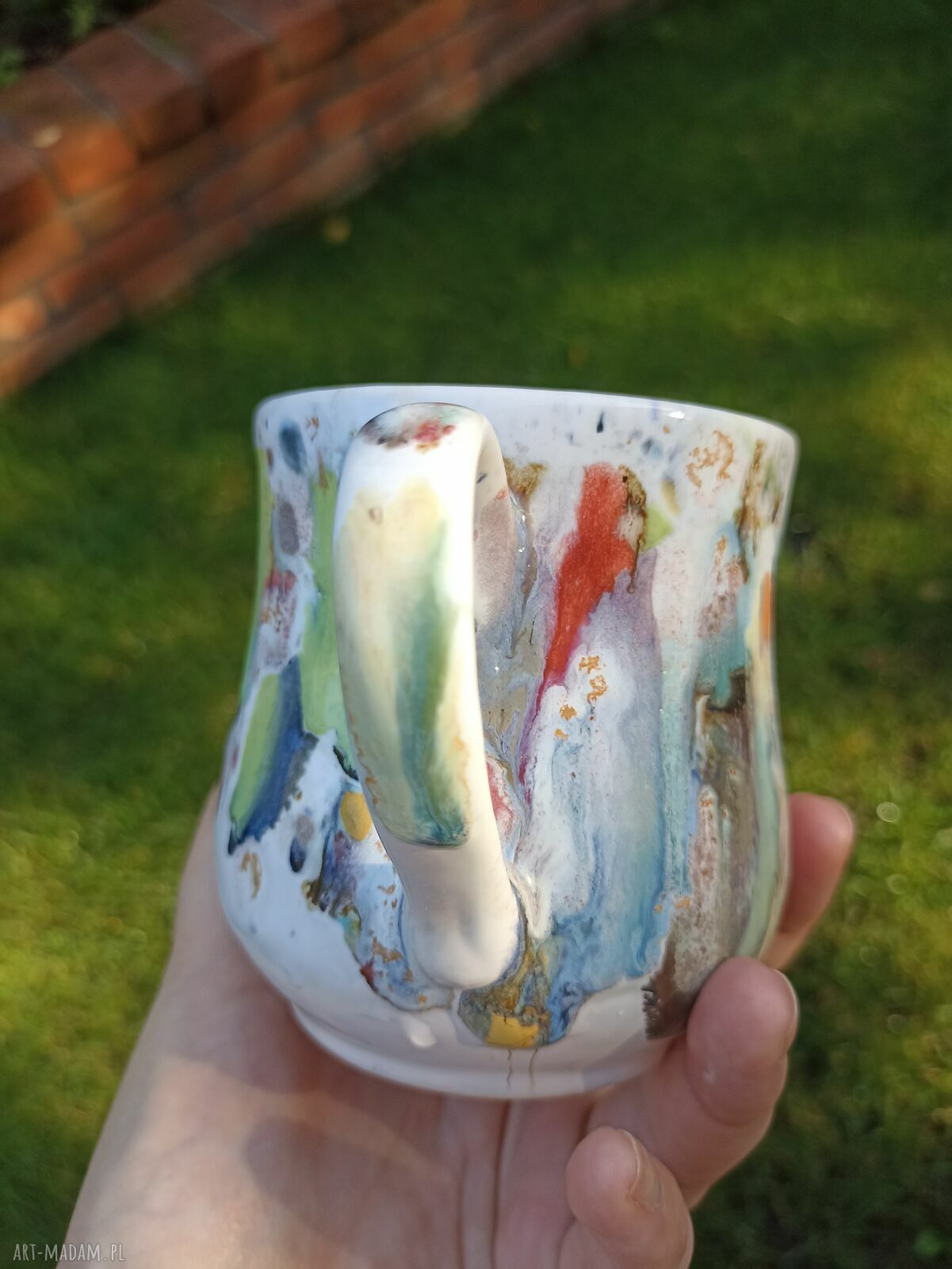 Wyjątkowy kubek handmade do kawy i herbaty