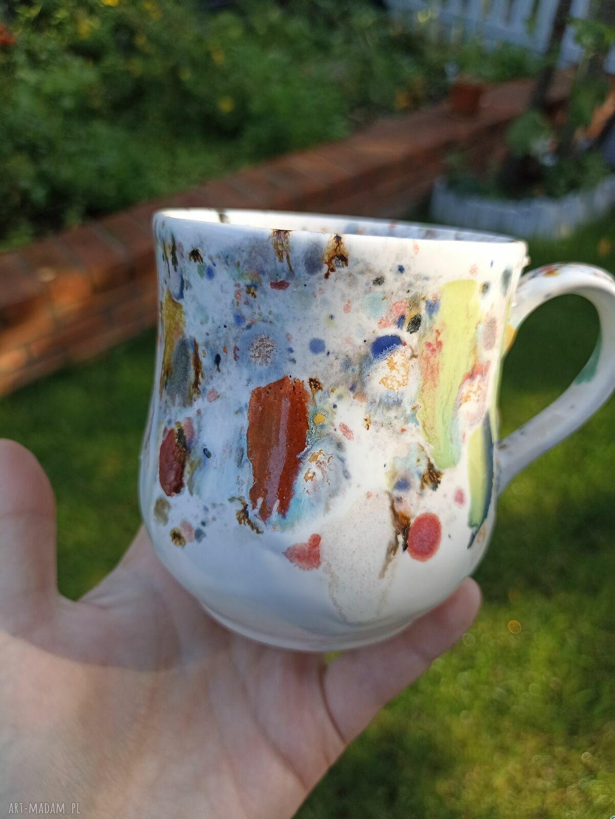 Wyjątkowy kubek handmade do kawy i herbaty