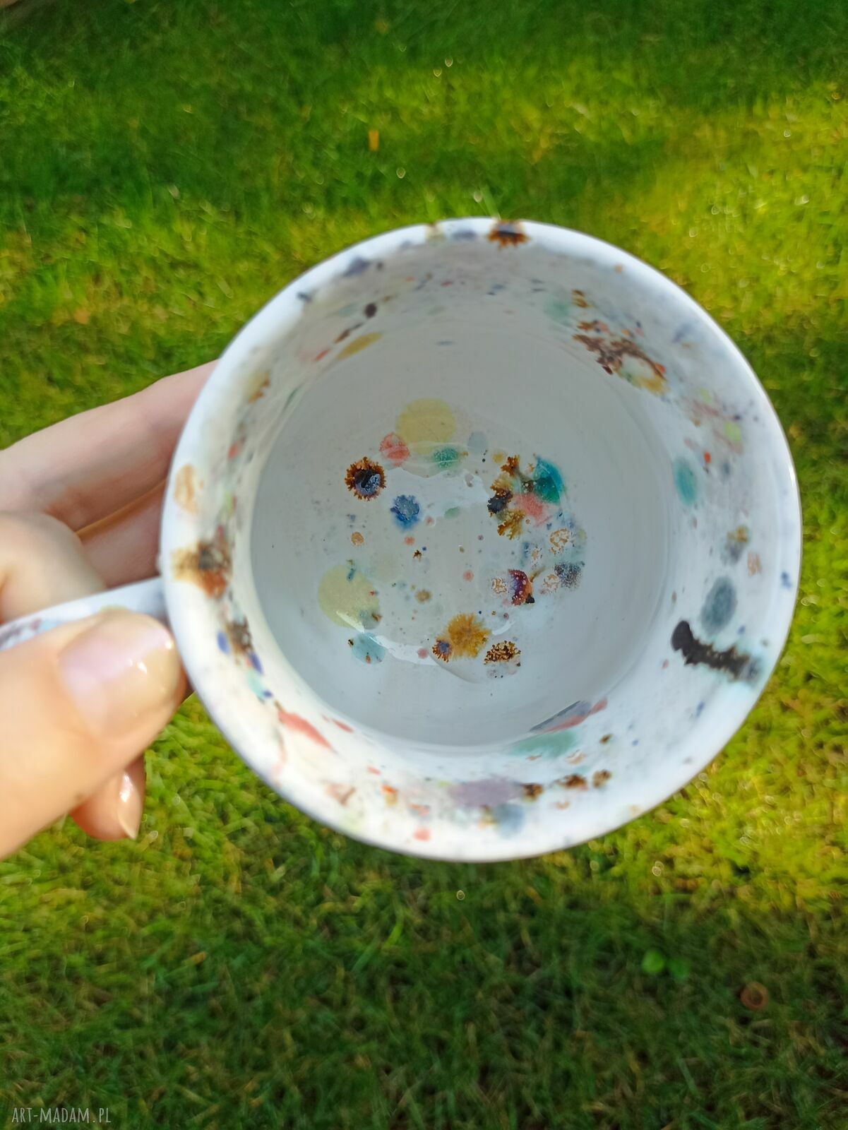 Wyjątkowy kubek handmade do kawy i herbaty