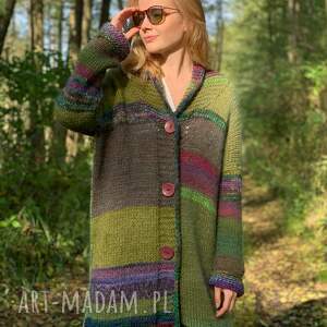 the wool art multicolors kardigan autumn forest