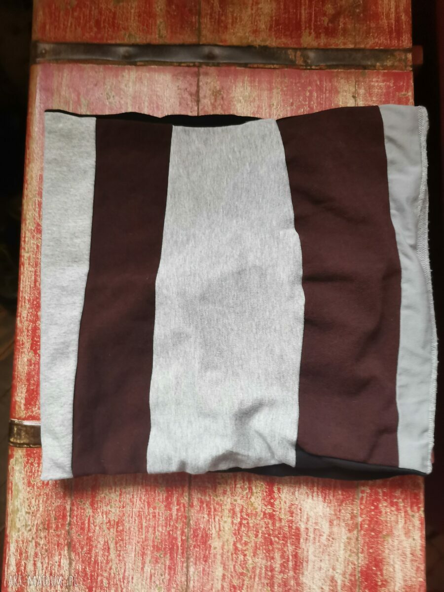 Komin patchworkowy Boho Box X1 - kolorowy etno na podszewce