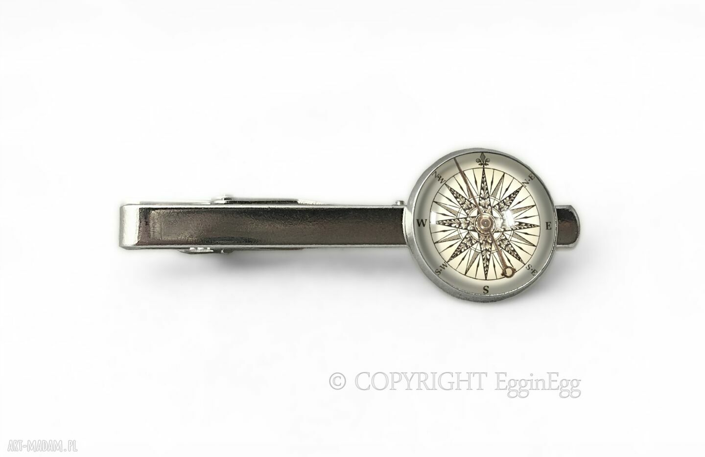 Kompas spinka krawata busola podróżnika ręcznie robiona wysokiej