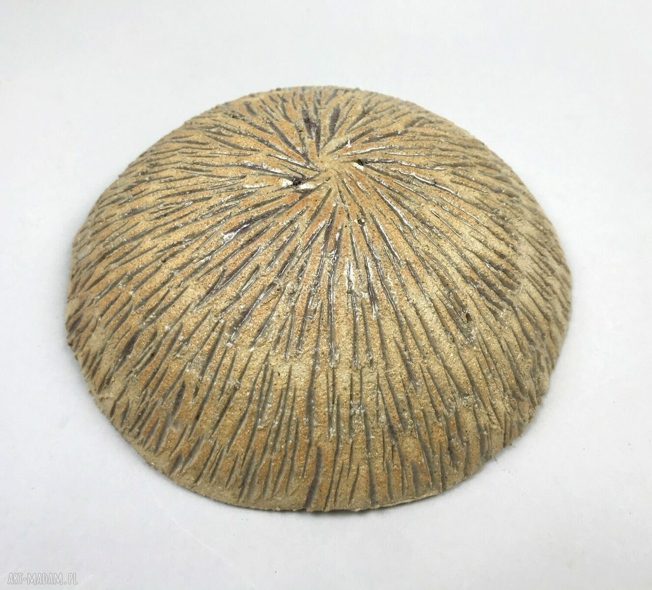 Komplet 3 misek „Jeżowce” - ceramika artystyczna handmade