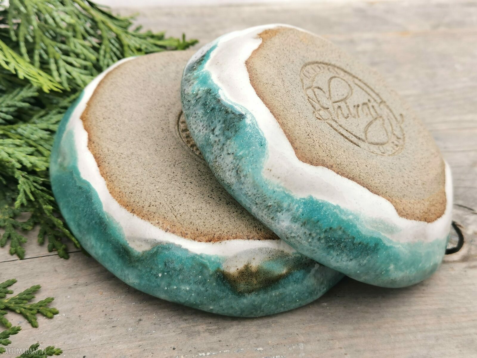 Komplet ceramicznych miseczek Shiraja (c420) - kamionka handmade do dipów i małych przekąsek