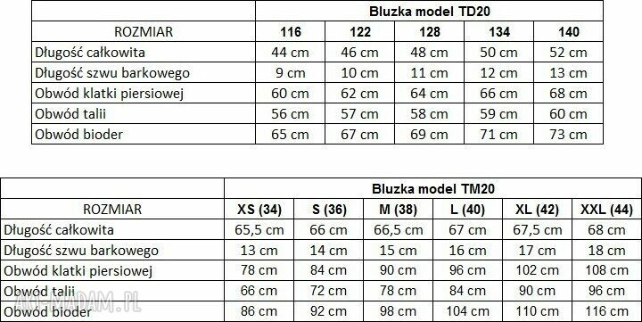 Komplet dla mamy i córki - czarne bluzki letnie z aplikacją baleriny