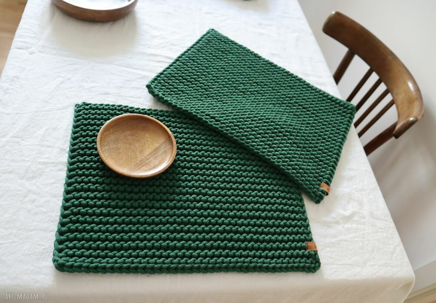 Komplet dwóch prostokątnych podkładek 40x30 cm