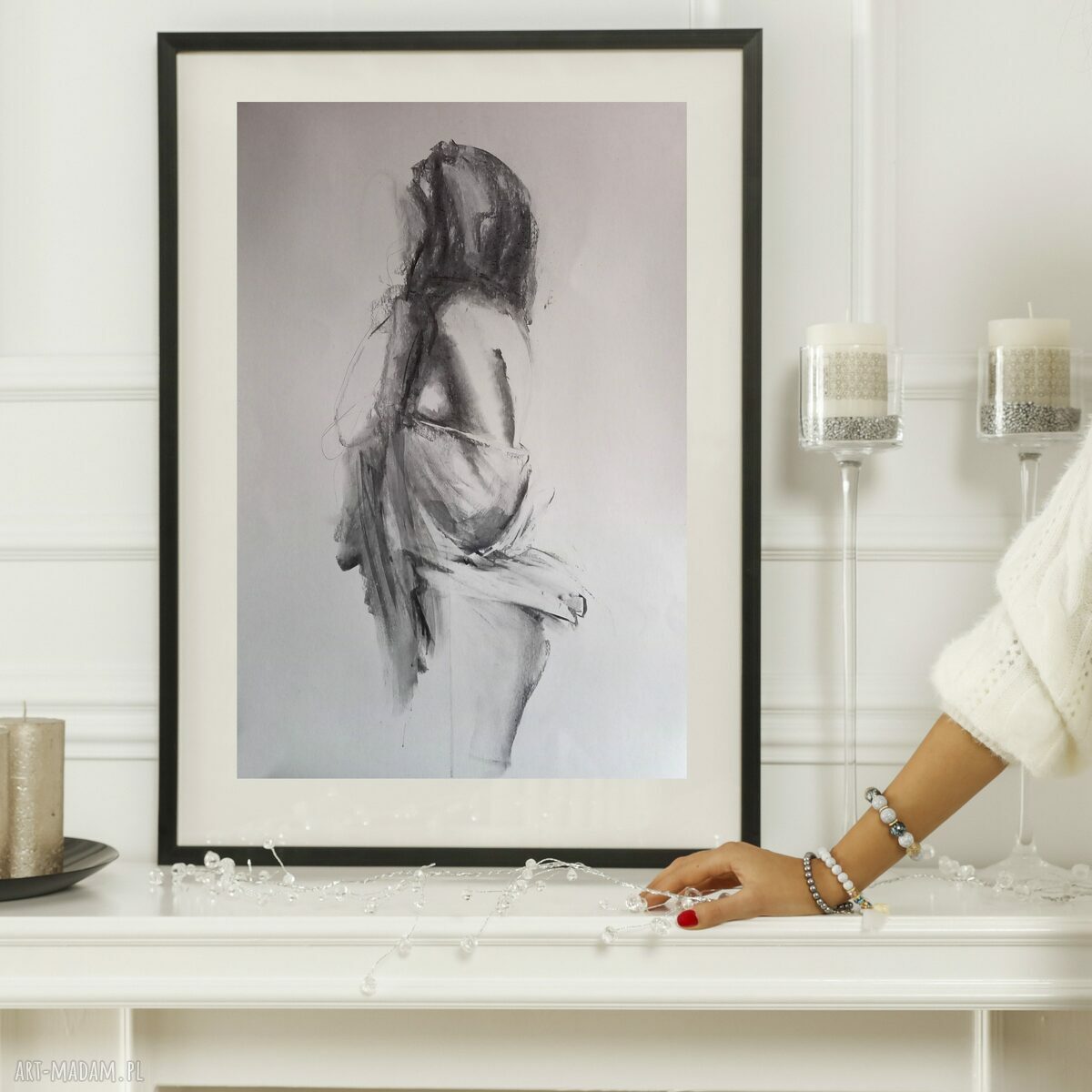 Komplet grafik Louka do sypialni - inkografia Giclee A3