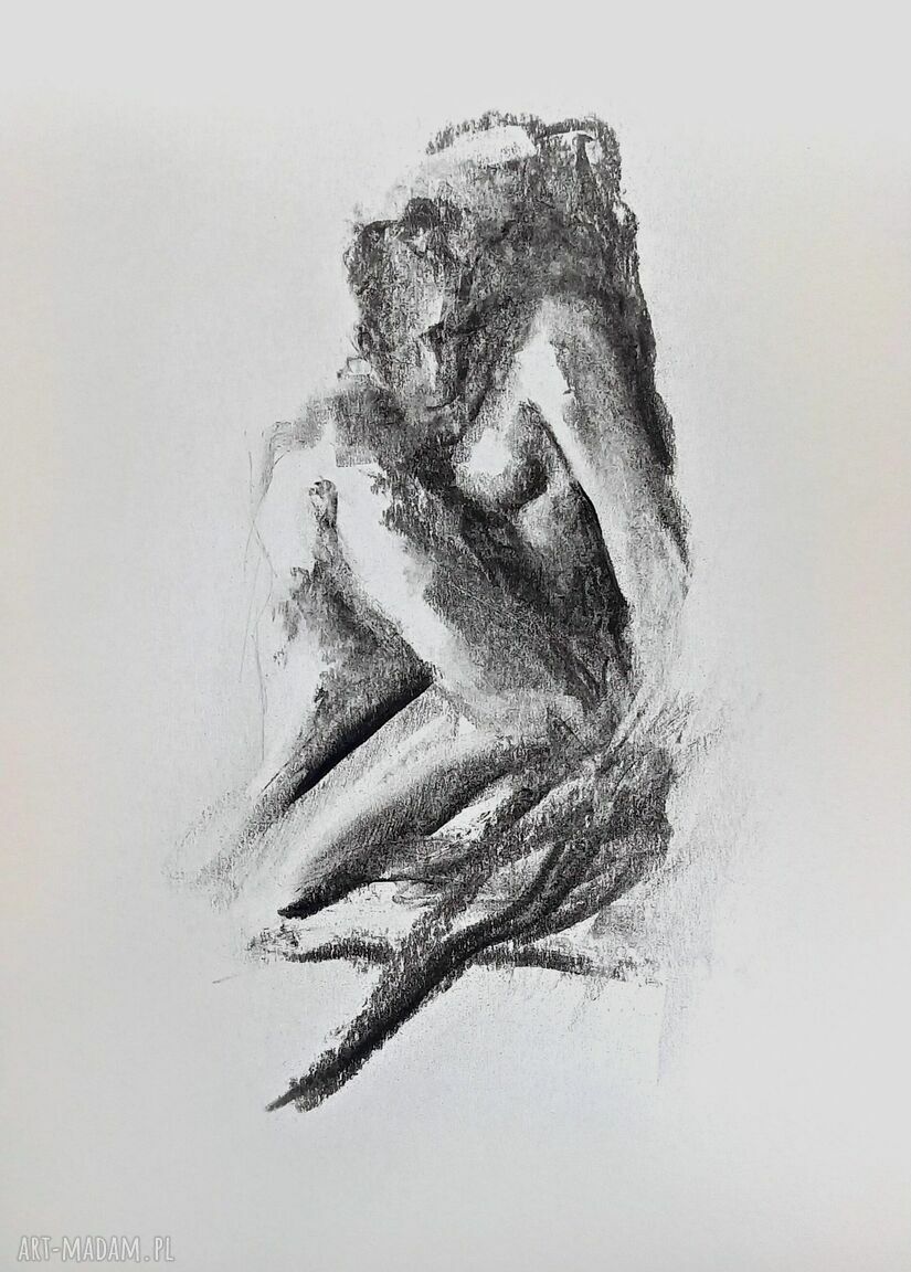Komplet grafik do sypialni „Kochankowie” - zmysłowa fine art
