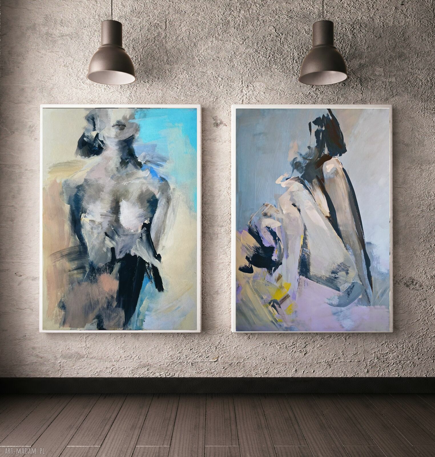 Komplet Inkografii 70x50 cm na papierze archiwalnym