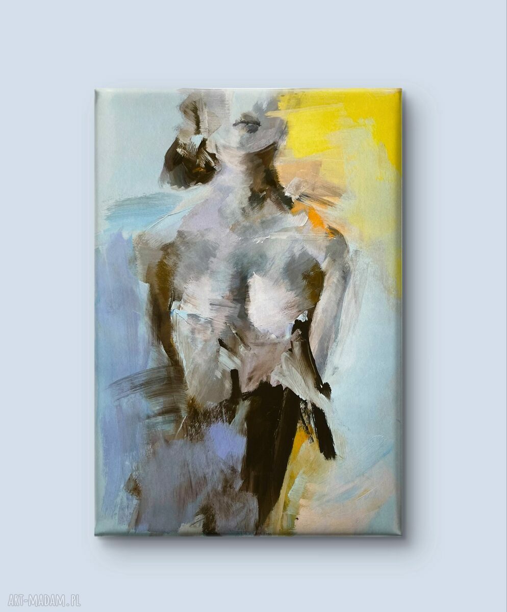 Komplet inkografii 70x50 Kobieta - duży obraz 50x70 cm